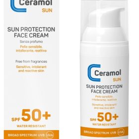 CERAMOL SUN FACE CREAM SPF50+